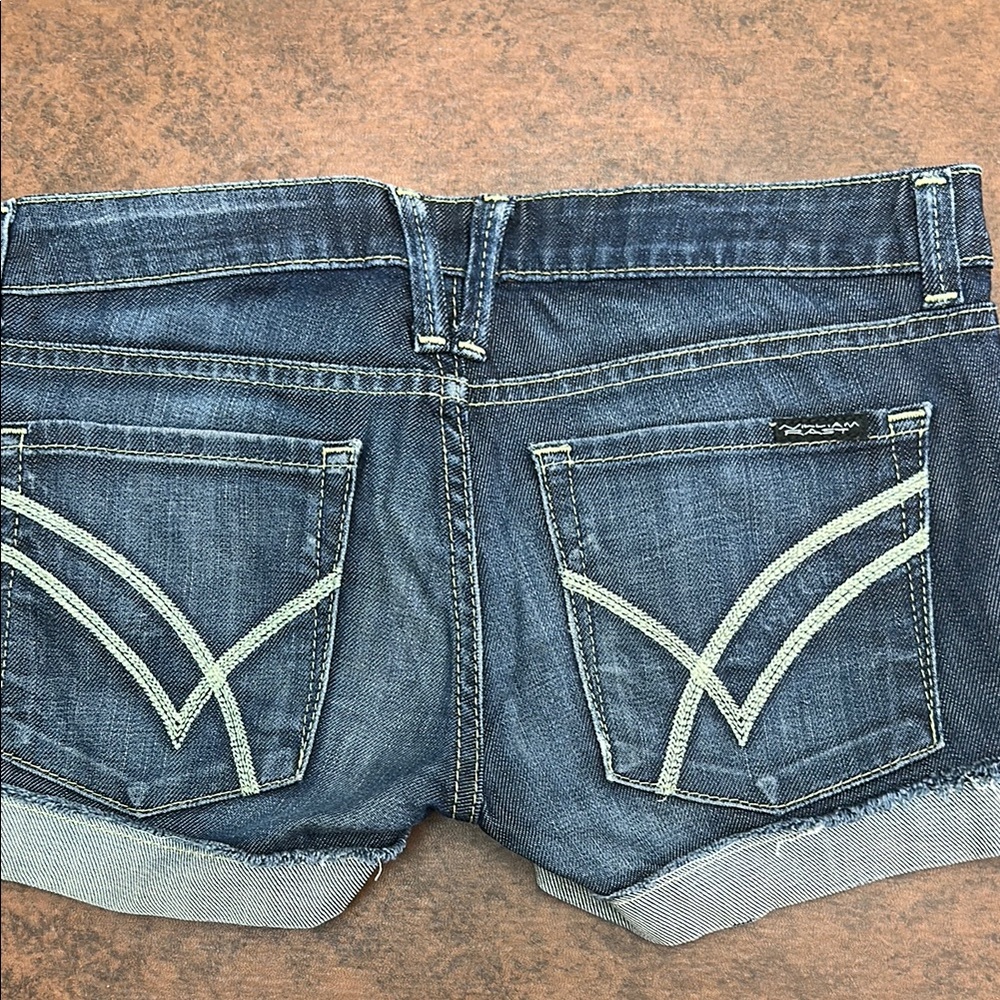 William Rast Blue Denim Shorts